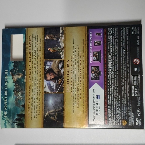 The Hobbit the desolation of smaug dvd - Picture 2 of 6